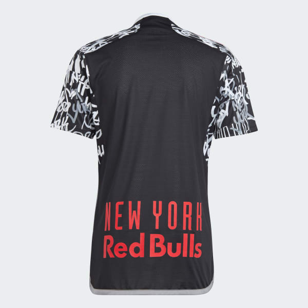 adidas New York Red Bulls 23/24 Third Jersey - Black, Men's Soccer