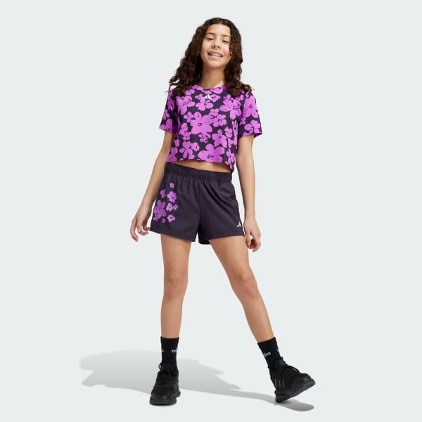 Μωβ Train Essentials Seasonal Print Shorts Kids