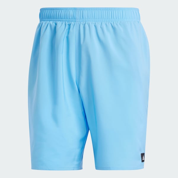 Azul Shorts de natación CLX Largo Clásico Solid