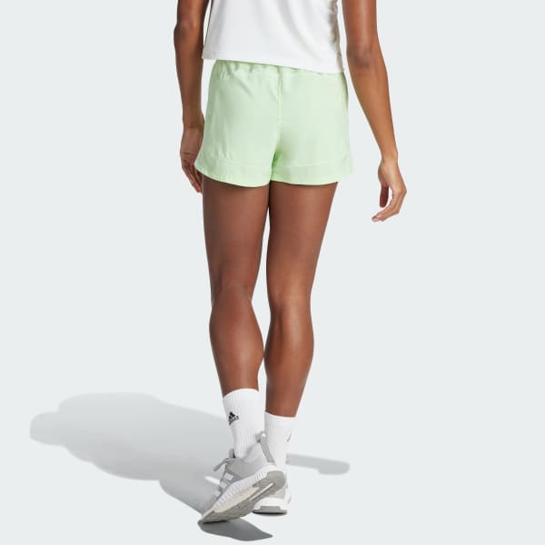 Verde Short Pacer Training Woven High-Rise 3 Bandas