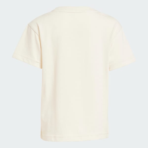 Blanco Camiseta Adicolor Trifolio Niños