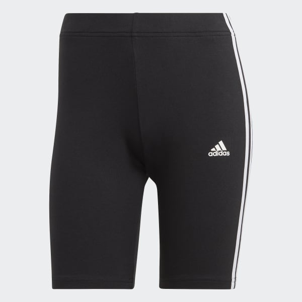 Preto Shorts Essentials 3-Stripes Bike BO357