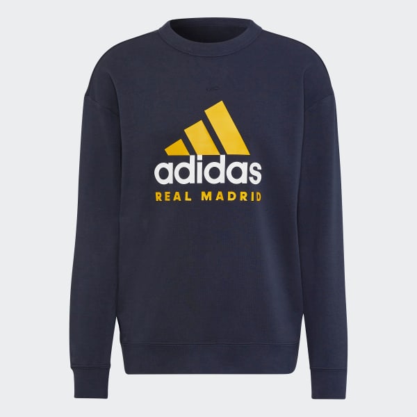 Blue Real Madrid DNA Crew Sweatshirt M1333