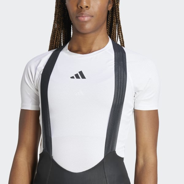Essentials 3 Stripes Padded Cycling Bib Shorts