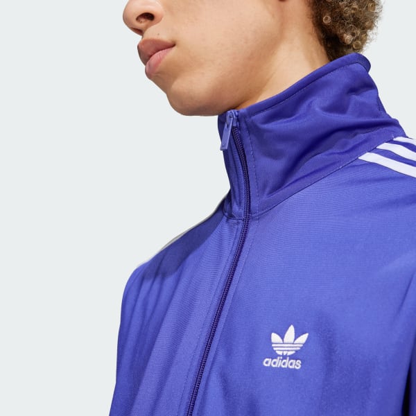 Adidas originals firebird track top purple outlet