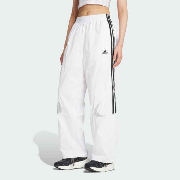 adidas Teamgeist Adicolor Oversized Track Pants - White