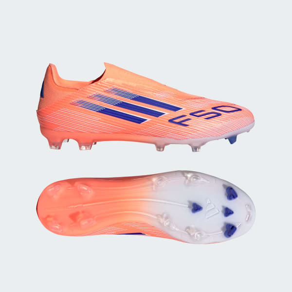 Turuncu F50 League Laceless Firm/Multi-Ground Krampon