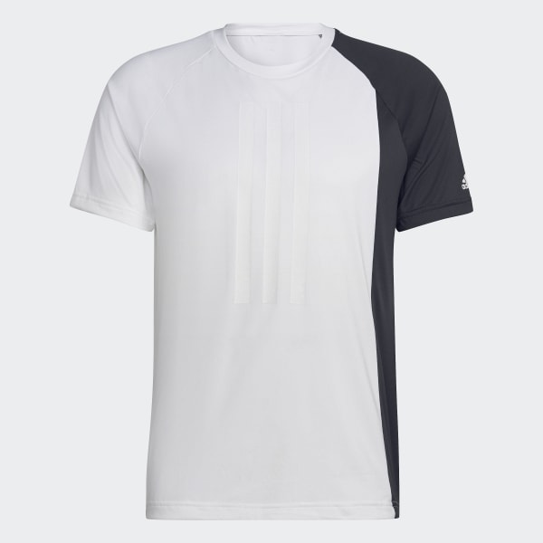 White Training Colourblock Tee BVS46