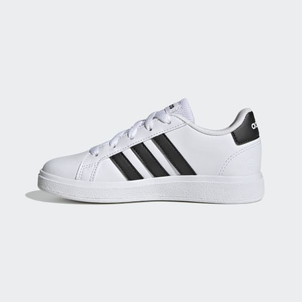 adidas Sportswear - Zapatillas blancas Grand Court 2.0 K Niña