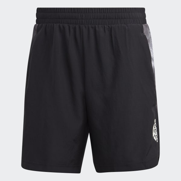 Preto Calções de HIIT AEROREADY Designed for Movement UU682