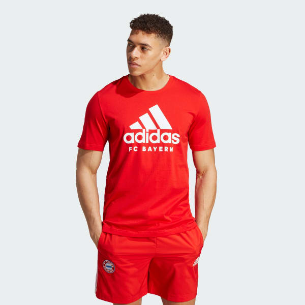 Adidas shirt rood outlet