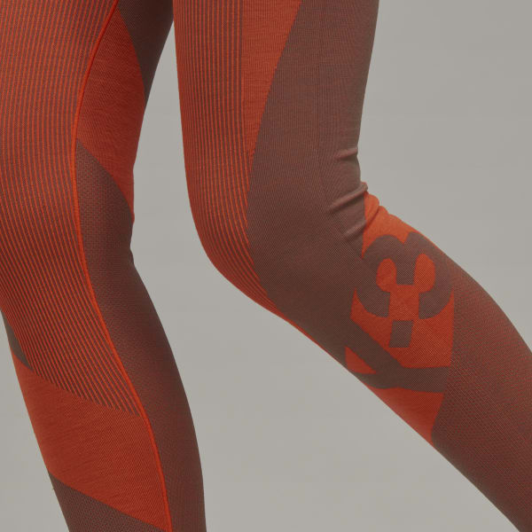 Brun Y-3 Classic Seamless Knit Tights