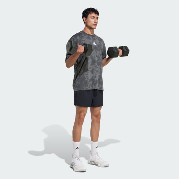 Black FUN TRAINING Graphic T-Shirt