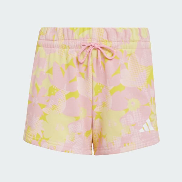 Rosa Shorts Seasonal Essentials Estampado Floral Niños