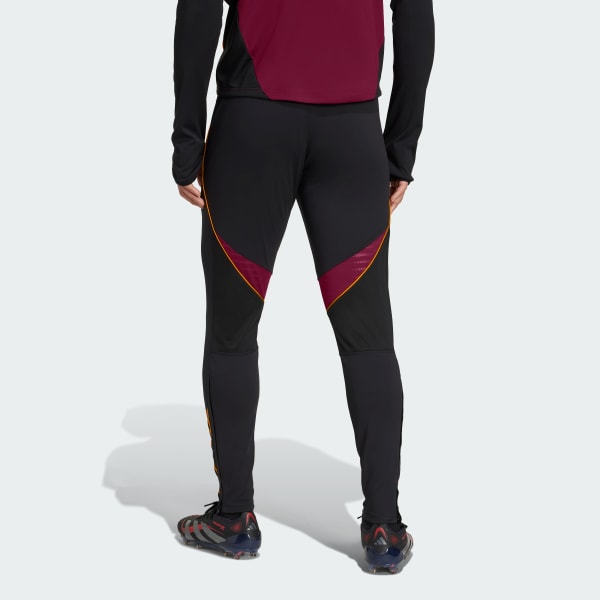 Noir Pantalon d'entraînement AS Roma Tiro 25 Competition
