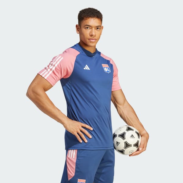 Maglia da allenamento Tiro 23 Olympique Lyonnais Blu adidas