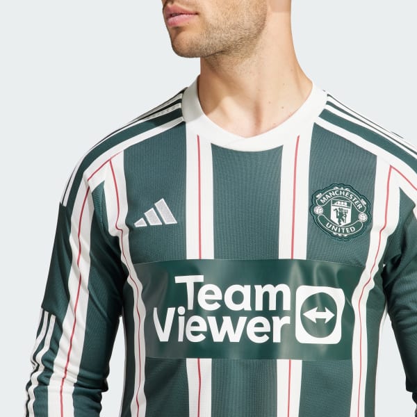 adidas Launch Manchester United 23/24 Away Shirt - SoccerBible