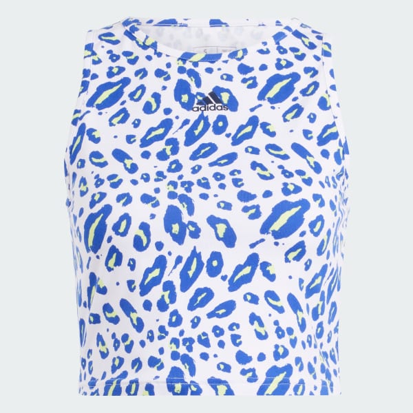 Blanco Esqueleto Corto Essentials Animal Print