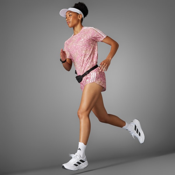 Hong Áo Thun 3 Sọc CLIMACOOL Own the Run