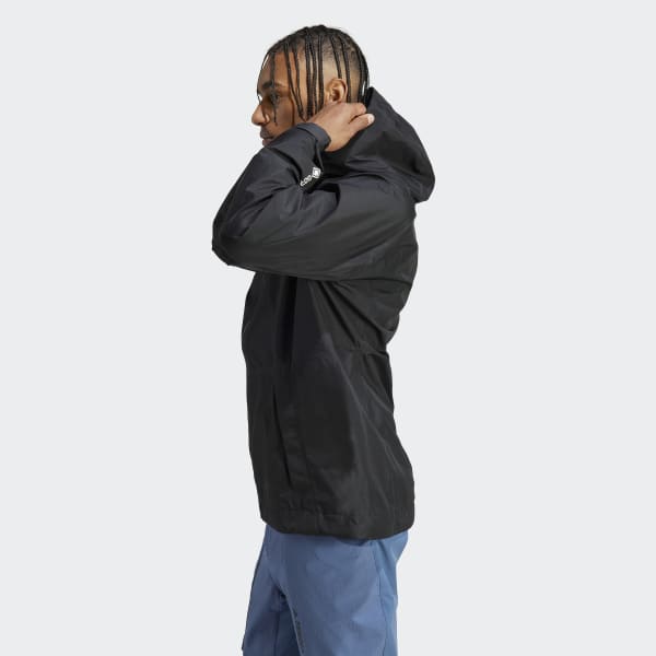 Svart Terrex Xperior GORE-TEX Paclite Rain Jacket