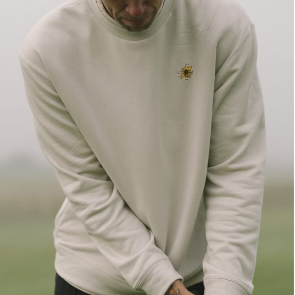 Adicross x Burning Cart Layer Crew Golf Sweatshirt