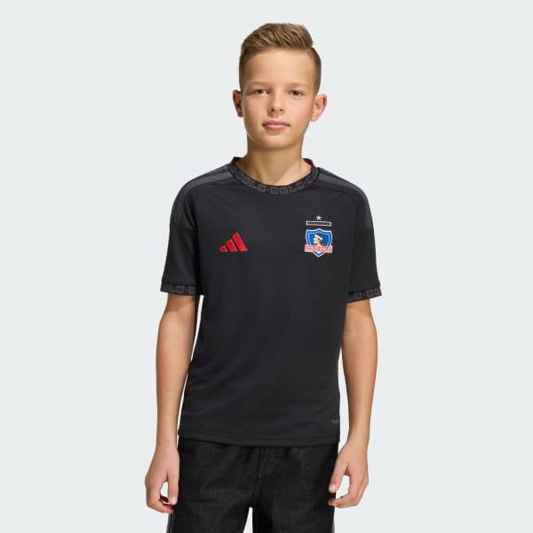 Negro Camiseta Visitante Colo-Colo 2026 Niños