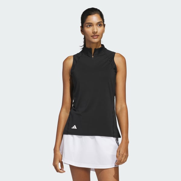 Black Ultimate365 Zip Mock