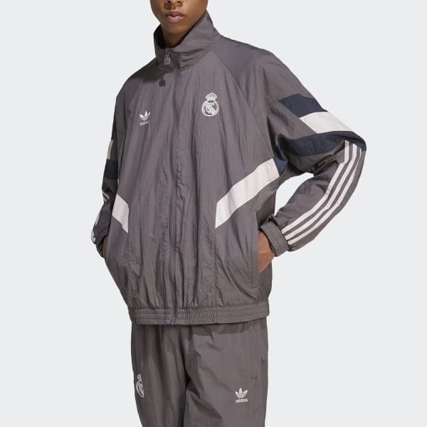adidas Real Madrid Originals Track Top - Brown | adidas India