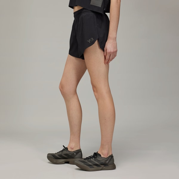 Black Y-3 Running Shorts