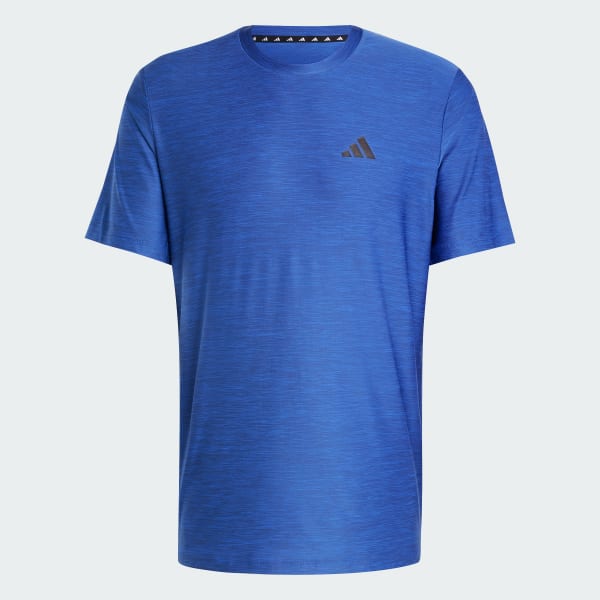 Azul T-shirt Elástica Training Essentials