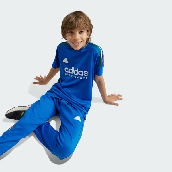 Azul Camiseta Tiro Nations Pack (Adolescentes)