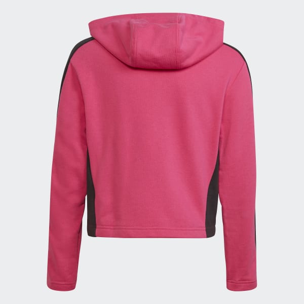 Rosa Conjunto Colorblock Top Corto