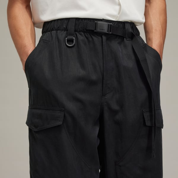 【Y3】WTWILL PANTS◆JD3522 adidas Y-3 Washed Twill Pants - Black | Free Shipping with