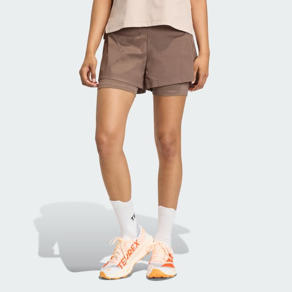 Brown Terrex Xploric 2in1 Shorts
