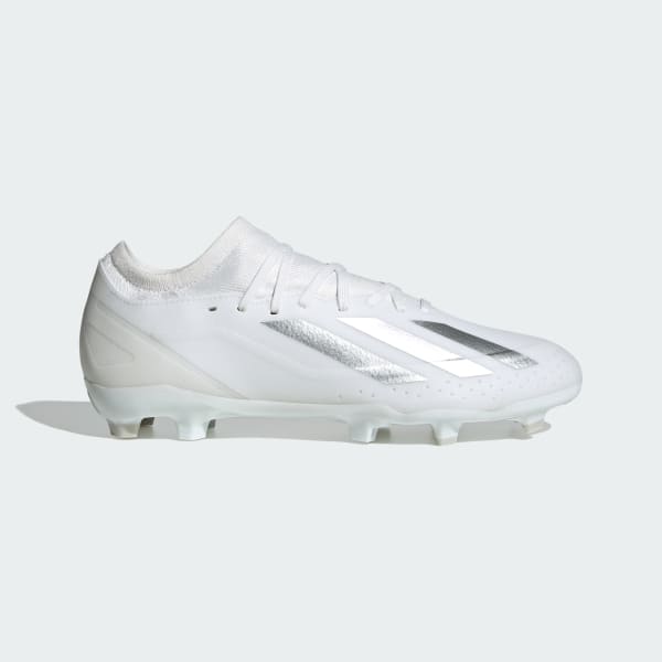 adidas X Crazyfast League Firm Ground Cleats - White | Free Shipping ...