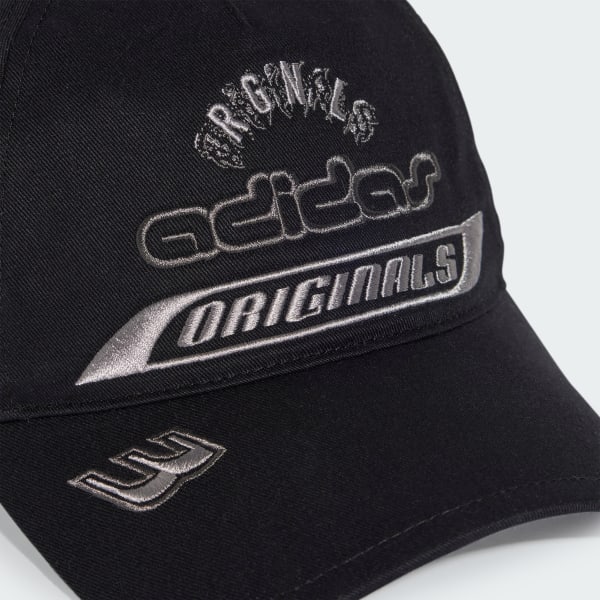 Black Sponsors Baseball Cap