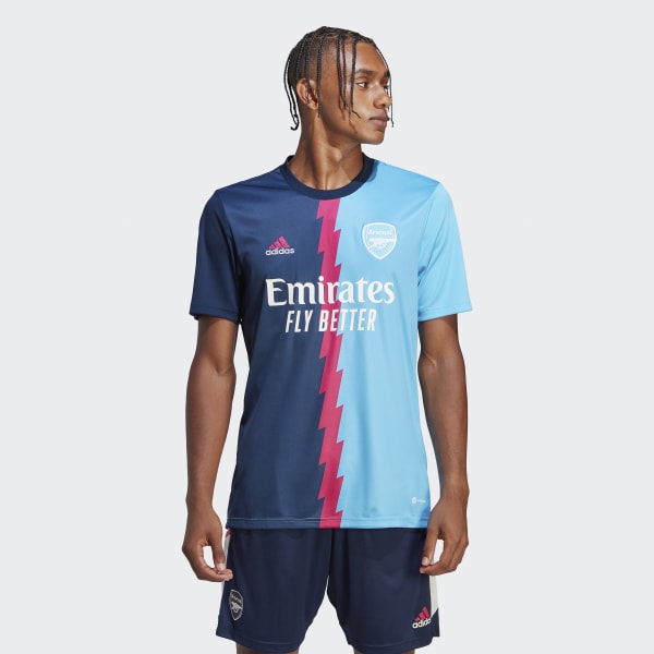 Niebieski Arsenal Pre-Match Jersey