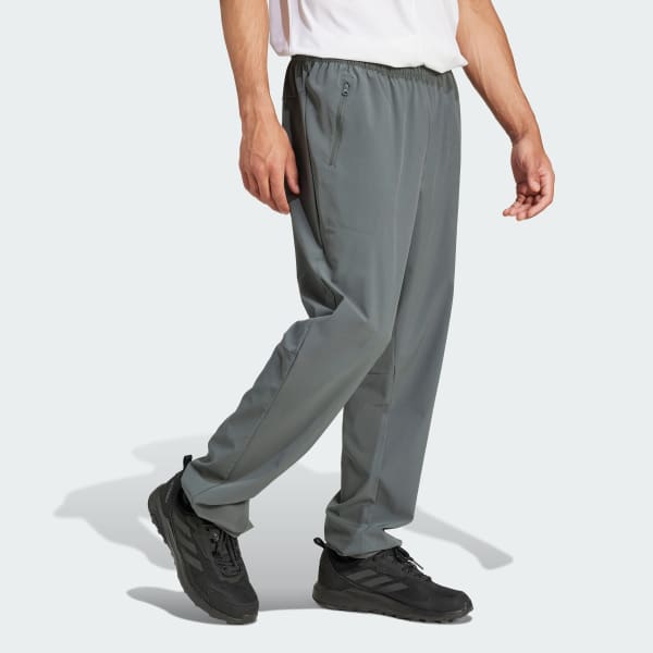 Grey Multi Essentials Stretch Pants