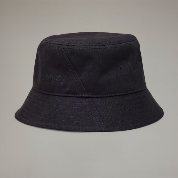 Black Y-3 Staple Bucket Hat