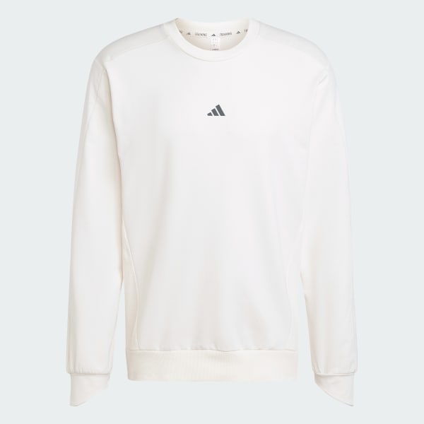 adidas Yoga Crewneck Sweatshirt White Free Shipping with adiClub adidas US