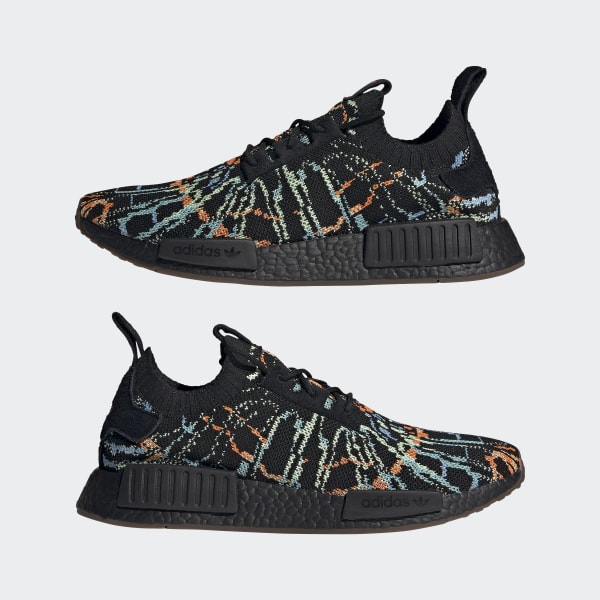 Adidas nmd r1 primeknit core black gum clearance