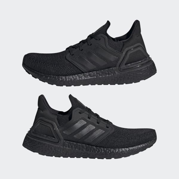 Womens ultra boost 20 black on sale