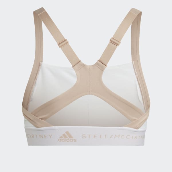 White ADIDAS BY STELLA MCCARTNEY TRUEPURPOSE MEDIUM SUPPORT BRA DL559