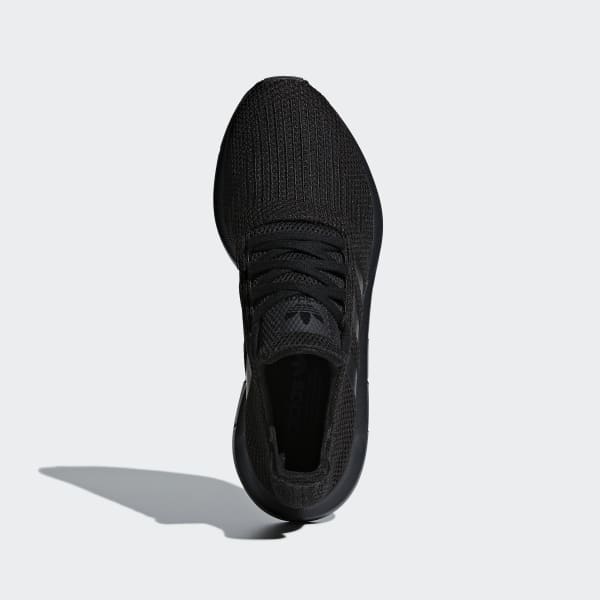 adidas swift run black black white