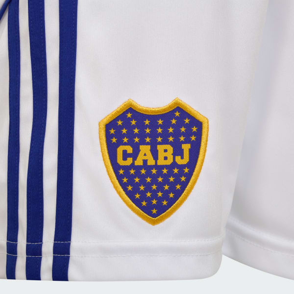 Blanco Shorts Tercer Uniforme Boca Juniors 2026 (Niños)