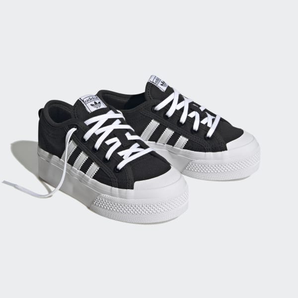 Svart Nizza Platform Shoes