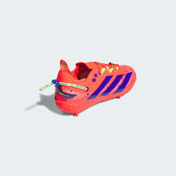 adidas Adizero Electric+ 2.0 Shades baseball Cleats - Red | Free