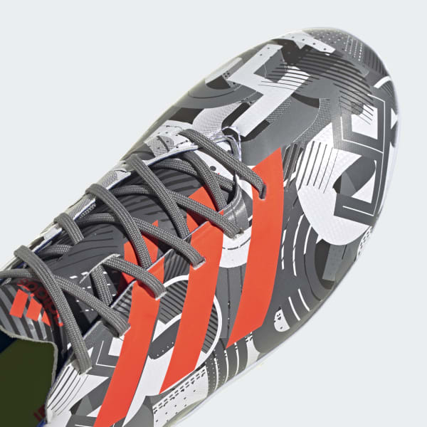 adidas Gamemode Firm Ground Soccer Cleats White Kids' Soccer