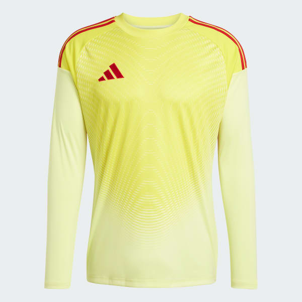 Yellow Tiro 25 Competition Goalkeeper Long Sleeve Jersey