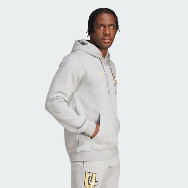 Grigio Felpa con cappuccio VRCT Manchester United FC